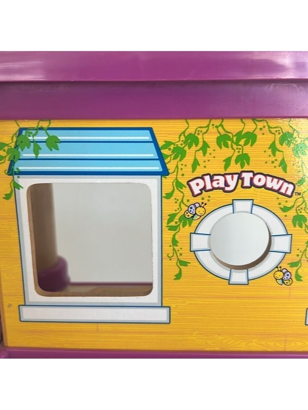 Learning Curve Play Town Family House with Five Wood Plastic Figures & Furniture - Picture 6 of 16